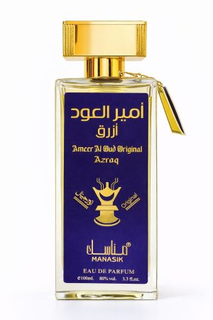 Ameer Al Oud Original Azraq – Manasik Ameer Al Oud Original Azraq perfume bottle