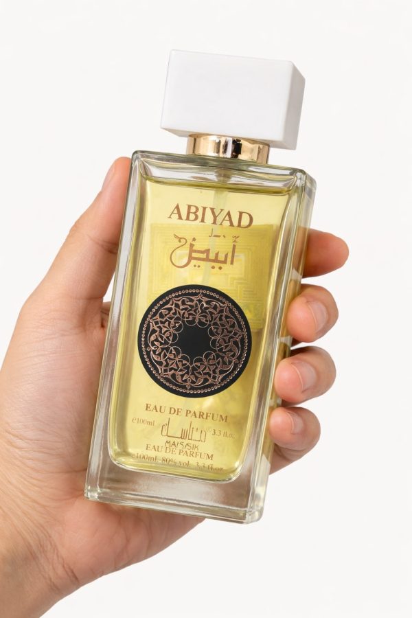 Abiyad-парфюм – реален продукт Abiyad-ориенталски парфюм – реална бутилка в ръка