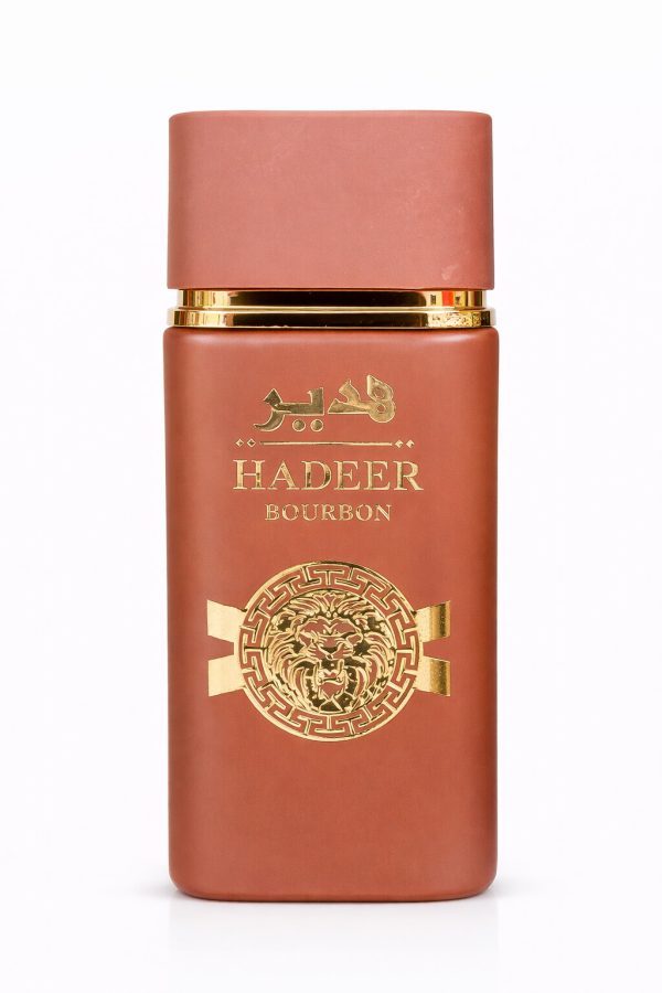 Hadeer Bourbon Eau de Parfum – ориенталски мъжки парфюм в кафява бутилка