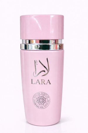 lara pink perfume 100 ml Lara Pink eau de parfum bottle front 100ml