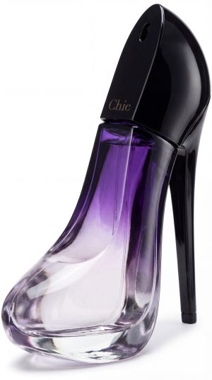 Chic Girl Purple Дамски парфюм Chic Girl Purple във флакон във формата на обувка