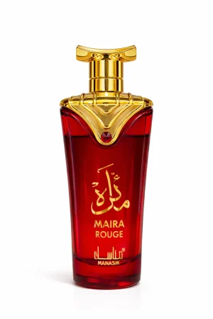 Maira Rouge Eau de Parfum – Manasik 100 ml – флакон в луксозна сцена