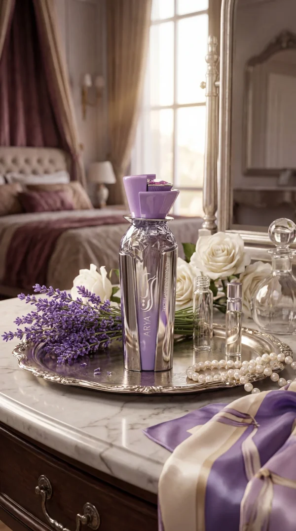 Arya – аромат за ежедневна употреба Arya eau de parfum 100 ml – дамски флорален аромат в стилна lifestyle обстановка за ежедневна употреба