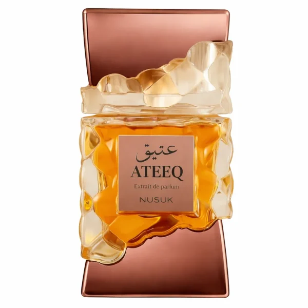 Ateeq extrait de parfum 100 ml – унисекс ориенталски парфюм с луксозна златиста бутилка и модерен дизайн