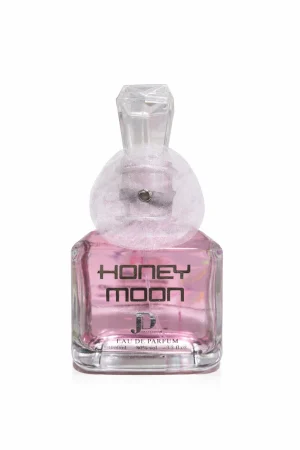 Honey Moon – официално изображение Honey Moon eau de parfum 100 ml – оригинален дамски сладък парфюм с розова бутилка и елегантен дизайн