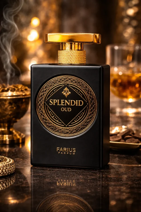 Splendid Oud – аромат за ежедневна употреба Splendid Oud eau de parfum 100 ml – мъжки ориенталски аромат в луксозна обстановка с дълбоко и топло излъчване