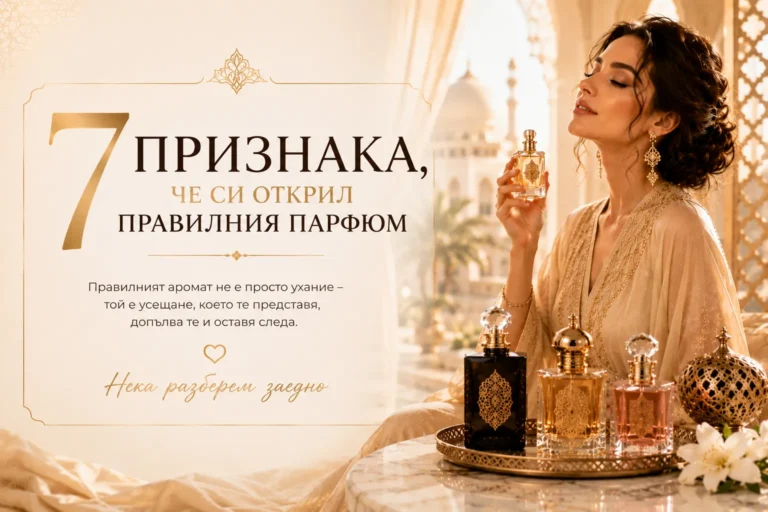 7 признака, че си открил правилния парфюм