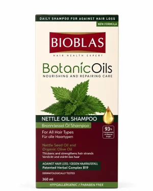 Bioblas Botanic Oils шампоан с масло от коприва против косопад 360 ml Bioblas Botanic Oils шампоан с масло от коприва против косопад 360 ml