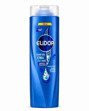 Elidor 2 в 1 шампоан и балсам против пърхот 400 ml
