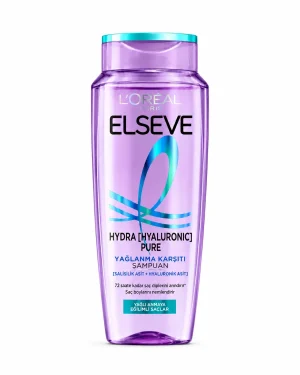 L’Oréal Paris Elseve Hydra Hyaluronic Pure шампоан за мазна коса 300 ml L’Oréal Paris Elseve Hydra Hyaluronic Pure шампоан за мазна коса 300 ml