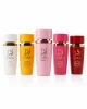 Lara Extrait + Lara Rouge + Lara White + Lara Tous + Lara Candy Eau de Parfum 5 x 100 ml на бял фон