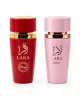 Lara Rouge + Extrait Lara Rouge + Lara Extrait Eau de Parfum 2 x 100 ml на бял фон