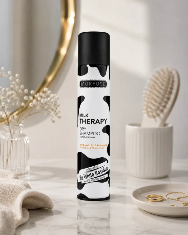 Morfose Milk Therapy сух шампоан с млечен протеин и 12 аминокиселини Lifestyle Morfose Milk Therapy сух шампоан с млечен протеин и 12 аминокиселини в козметична сцена