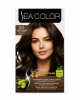 Sea Color 5.0 Light Brown боя за коса 2 x 50 ml на чист бял фон