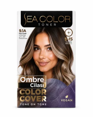 Sea Color Toner 9.1A Ash Blonde 130 ml Sea Color Toner 9.1A Ash Blonde 130 ml на бял фон