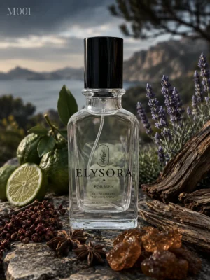 ELYSORA M001 – мъжки парфюм 50 ml с ароматни нотки ELYSORA M001 мъжки парфюм 50 ml с ароматни нотки
