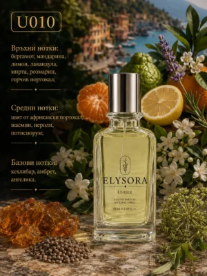 elysora-u10-01 ELYSORA U010 – Турски унисекс парфюм 50 ml