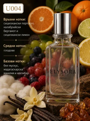 elysora-u4-01 ELYSORA U004 – Турски унисекс парфюм 50 ml