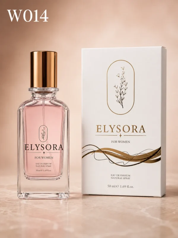 ELYSORA W14 Eau de Parfum 50 ml – бутилка и кутия