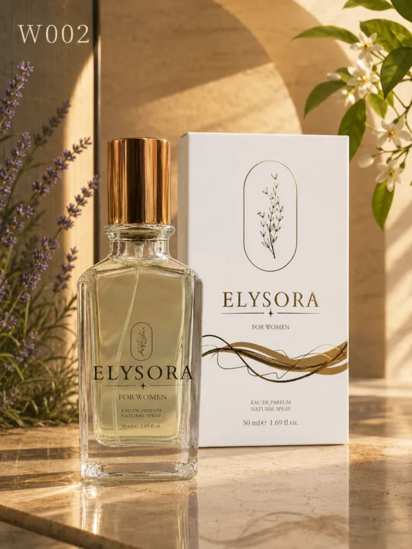 ELYSORA W2 Eau de Parfum 50 ml – бутилка и кутия