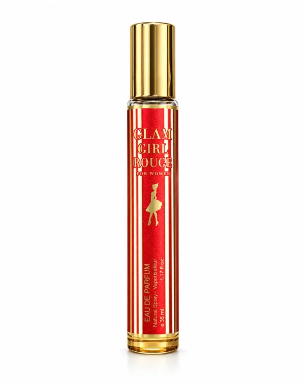 Glam Girl Rouge For Women Eau de Parfum – Natural Spray Vaporisateur 35 ml – изображение на бял фон