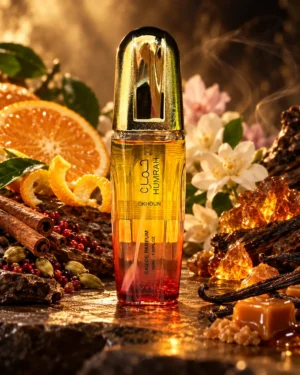 Humrah Dkhoun Eau de Parfum – Aroma Ray 30 ml – флакон в луксозна сцена