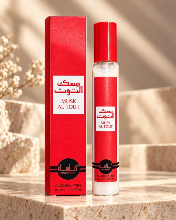 Musk Al Tout Alcohol Free – Manasik 35 ml – флакон в премиум сцена Musk Al Tout Alcohol Free – Manasik 35 ml – флакон в премиум сцена