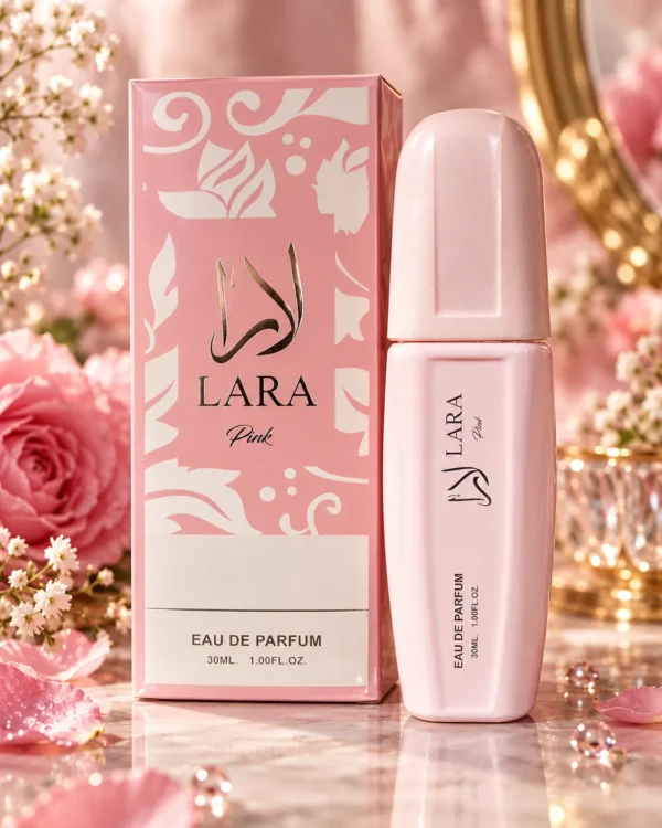Lara Pink Eau de Parfum – Manasik 30 ml – флакон в премиум сцена