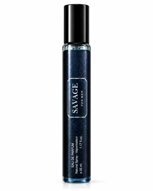 Savage For Men Eau de Parfum – Natural Spray Vaporisateur 35 ml – изображение на бял фон Savage For Men Eau de Parfum – Natural Spray Vaporisateur 35 ml – изображение на бял фон