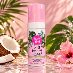 Palm Bay Self Tanning Foam Light / Medium автобронзираща пяна 150 ml – флакон в луксозна сцена