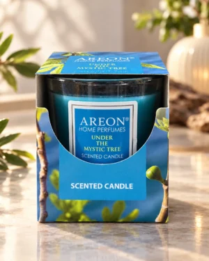 AREON Home Perfumes Under the Mystic Tree ароматна свещ 120 g – флакон в луксозна сцена AREON Home Perfumes Under the Mystic Tree ароматна свещ 120 g – флакон в луксозна сцена